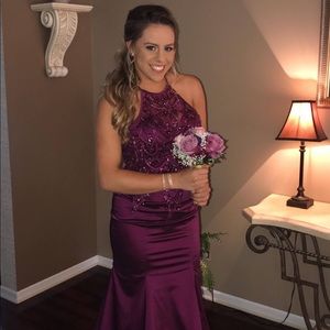 Magenta/Fuchia Prom Dress